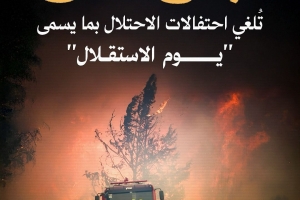 حرائق القدس تلغي احتفالات الاحتلال بـ"يوم الاستقلال"