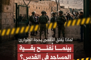لماذا يُغلق الأقصى بحجة الطوارئ؟!
