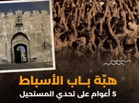هبّة باب الأسباط .. 5أعوام على تحدي المستحيل