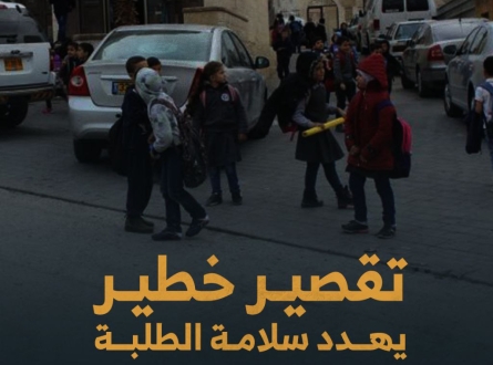 تقصير خطير يهدد سلامة الطلبة المقدسيين