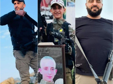 استشهاد 3 مقاومين في قصف سيارتهم بجنين