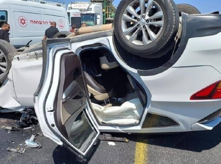 3 وفيات في حادث سير بنابلس بينهم وزير الأسرى وأسير محرر