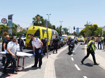 6 إصابات بينها 3 خطيرة بعملية دهس في "تل أبيب"