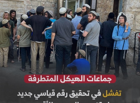 فشل في تحقيق رقم قياسي جديد