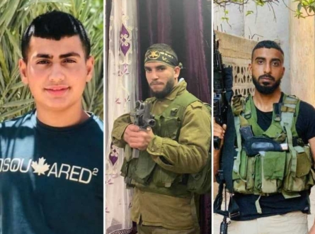 3 شهداء من سرايا القدس بجريمة اغتيال في جنين