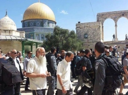 عشرات المستوطنين يقتحمون الأقصى