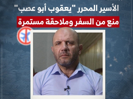 الأسير المحرر يعقوب أبو عصب.. ملاحقة مستمرة