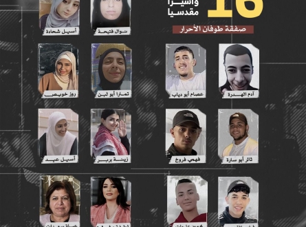 16 أسيرا مقدسيا ضمن صفقة طوفان الأحرار