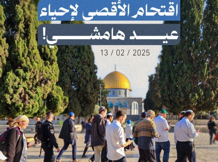اقتحام الأقصى لإحياء عيد هامشي !