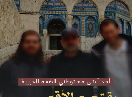 أحد أعتى مستوطني الضفة الغربية يقتحم الأقصى