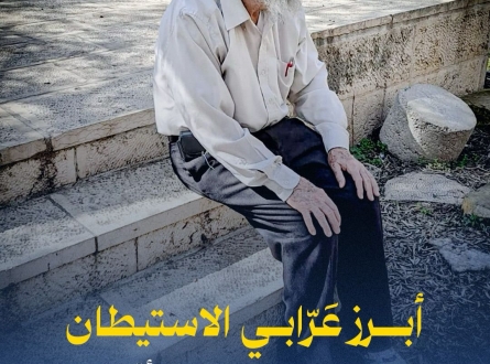 أبرز عرّابي الاستيطان يجلس على مصطبة الأقصى !
