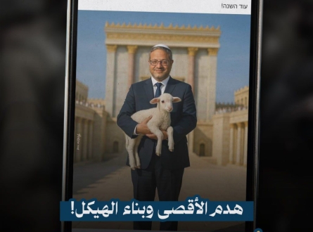 هدم الأقصى وبناء الهيكل.. أحلام المستوطنين عبر الذكاء الصناعي