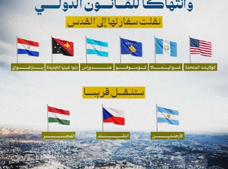9 دول دعمت رسميا الاحتلال وانتهكت القانون الدولي