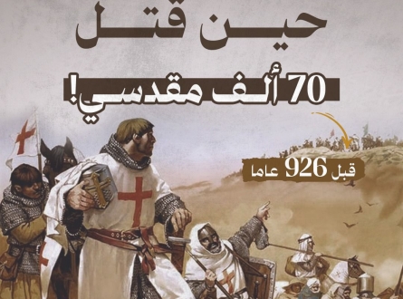 حين قُتل 70 ألف مقدسي !