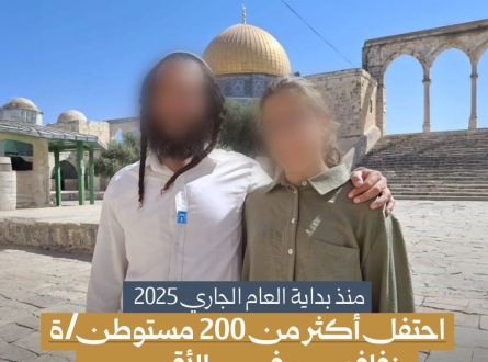 أكثر من 200 مستوطن يحتفلون بزفافهم في الأقصى