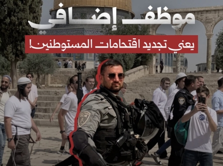 موظف إضافي يعني تجديد اقتحامات الأقصى!