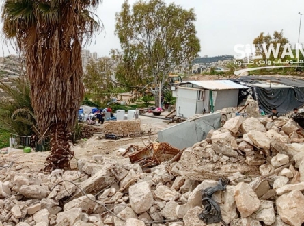 هدم في سلوان والعيسوية