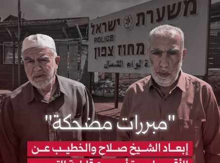 "مبررات مضحكة". إبعاد الشيخ صلاح والخطيب عن الأقصى