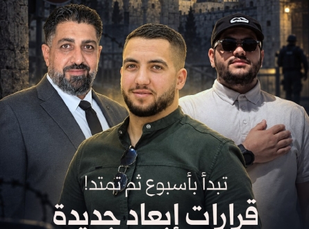 تبدأ بأسبوع ثم تمتد!.. قرارات إبعاد عن الأقصى